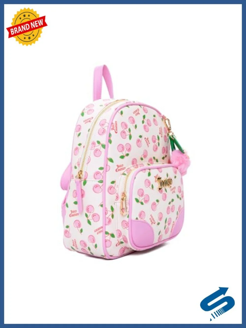 Juicy Couture Cherry Girl Backpack - Polyurethane Fashion Backpack